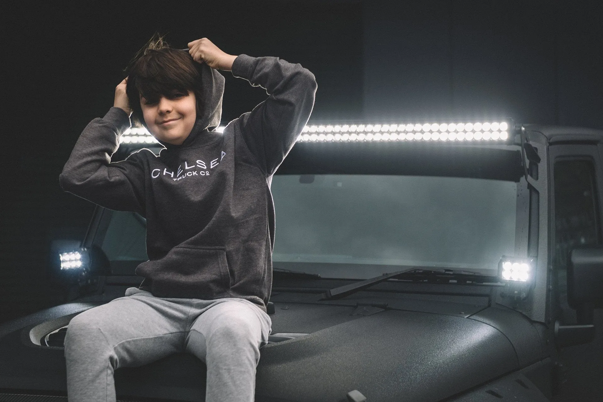 Chelsea Truck Co Charcoal Grey Hoodie
