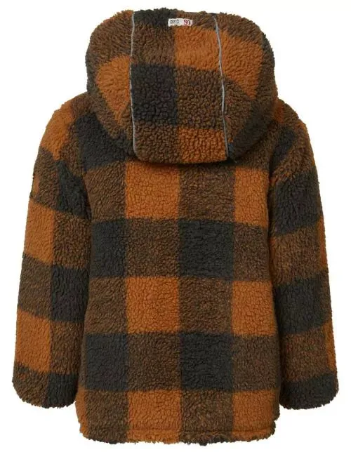 MISFIT ITEM - The Ward REVERSIBLE Puffer/Sherpa Jacket - Chipmunk - KIDS // Size 9-10 years
