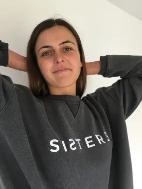 SISTERS embroidered sweatshirt SS113