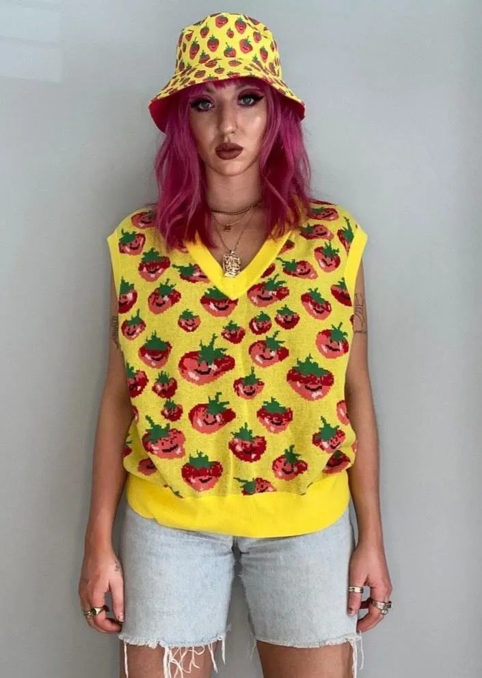 Sweetie Pie Knitted Sweater Vest