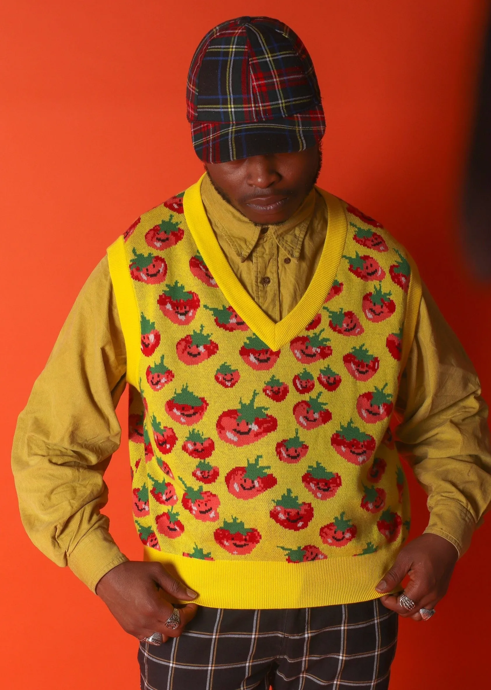 Sweetie Pie Knitted Sweater Vest