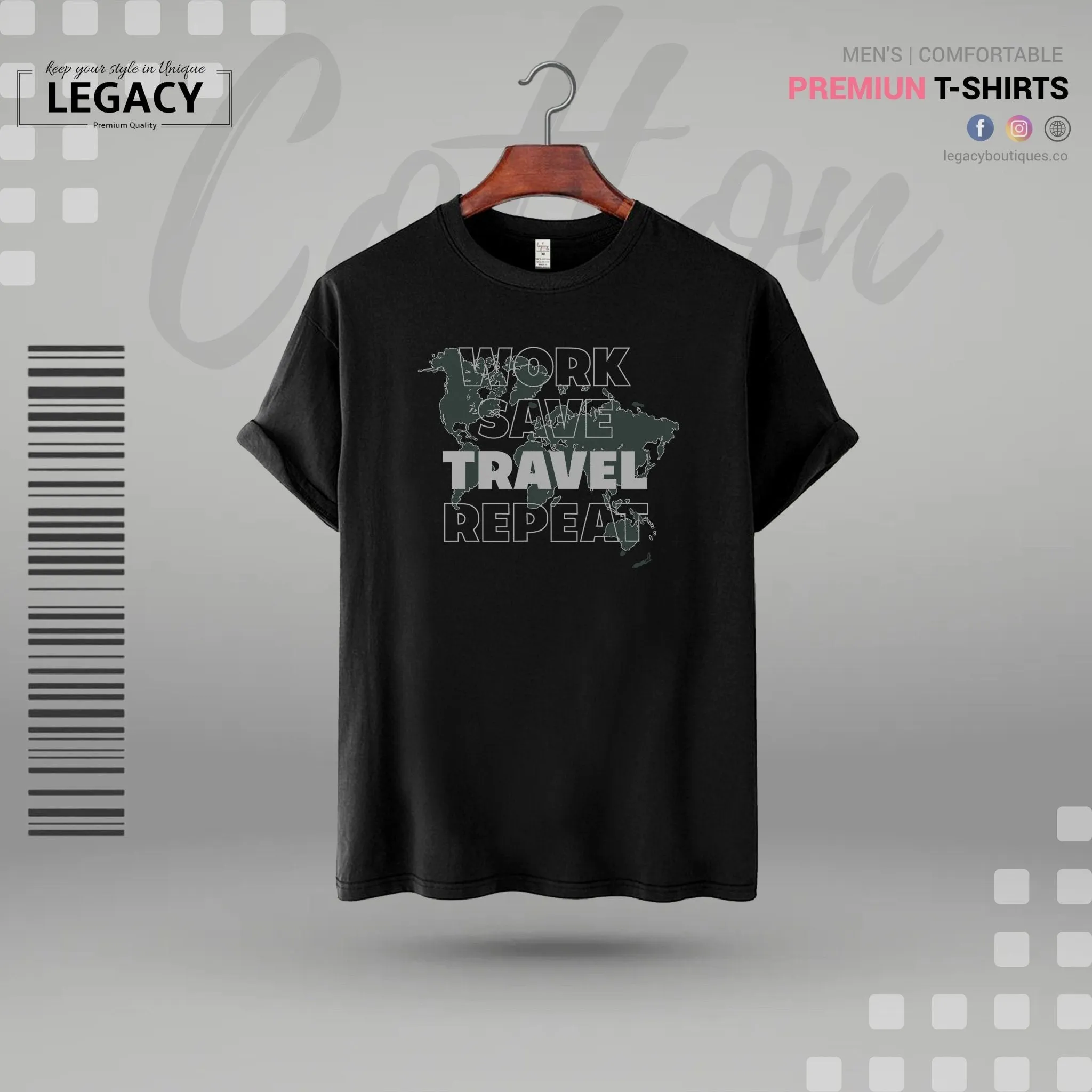Travel Men's Premium Designer Edition T-Shirt
