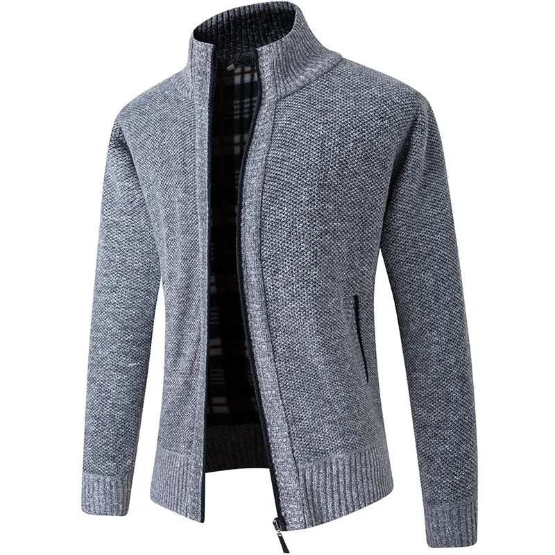 Winter Autumn Casual Baseball Collar Trench Coat Cardigan