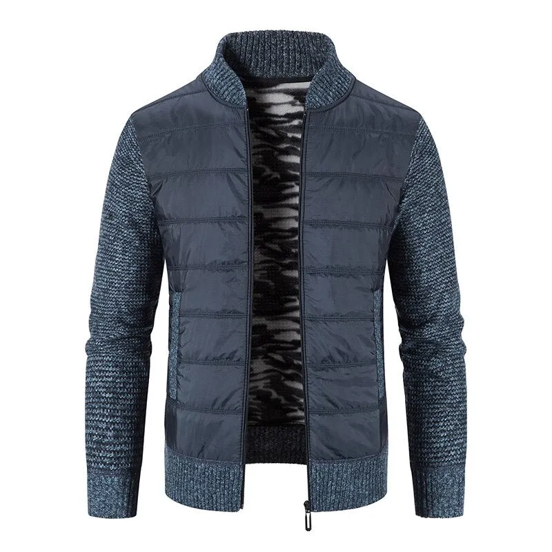 Winter Autumn Casual Baseball Collar Trench Coat Cardigan