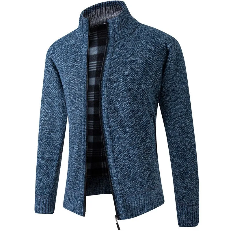 Winter Autumn Casual Baseball Collar Trench Coat Cardigan